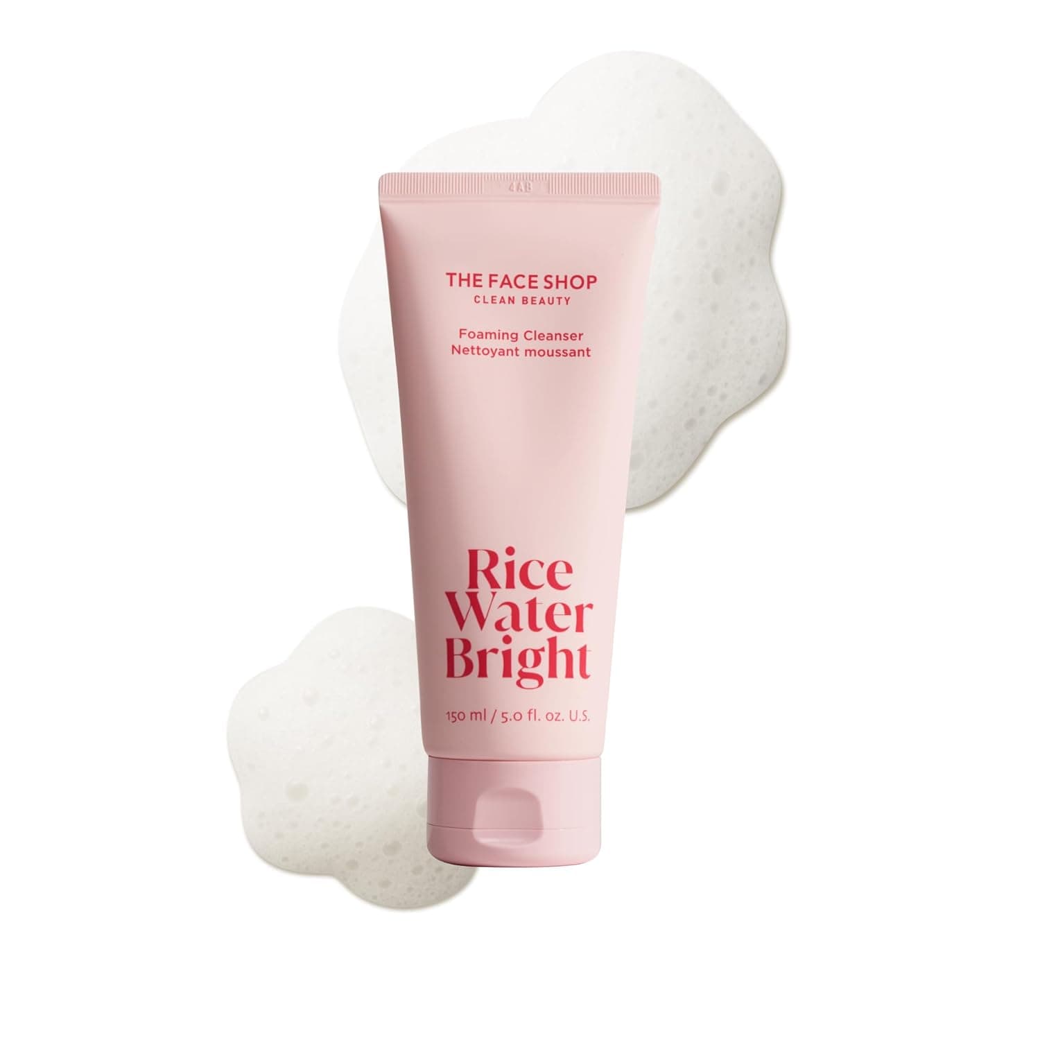 The Face Shop Rice Water Bright Foaming Facial Cleanser with Ceramide